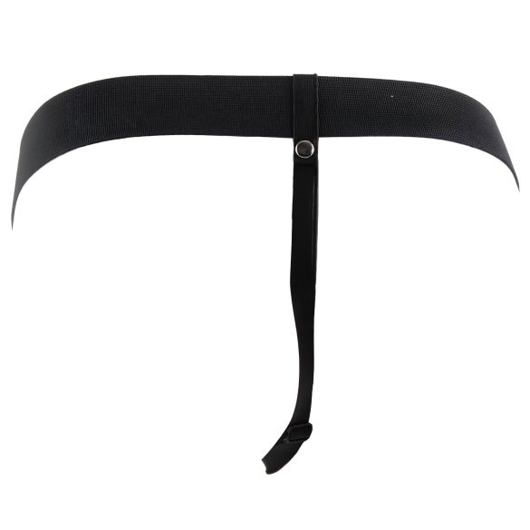 Fetish Strap-on 9 - festbar vibrerende (naturlig)