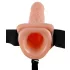 Pipedream - Fetish Strap-on 9 - påsettbar vibrator (naturell)