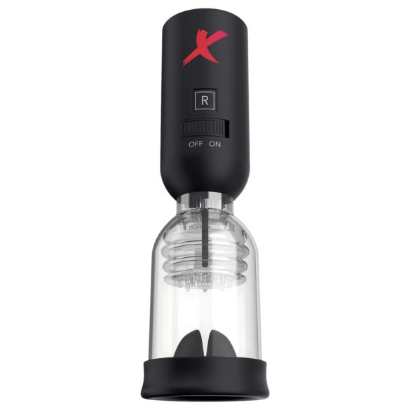 PDX Elite Tip Teazer - Automatisk glans-stimulator (svart)