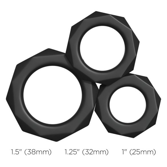 PDX Elite - silikon penisvibrator (svart)