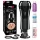 PDX Cock Compressor - sugende, vibrerende fitte masturbator (svart)