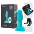 b-Vibe Rimming - roterende perlevibrator (turkis)