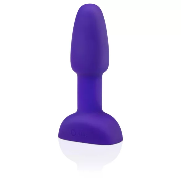 b-Vibe Rimming - roterende perlevibrator for bakdøra (lilla)