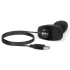 b-Vibe Rimming - roterende perleanalvibrator (svart)
