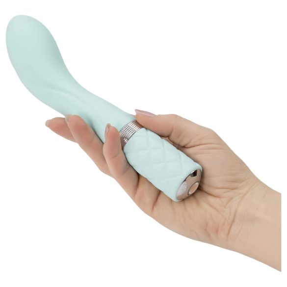 Pillow Talk Sassy - oppladbar G-punktvibrator (turkis)