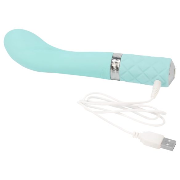 Pillow Talk Sassy - oppladbar G-punktvibrator (turkis)