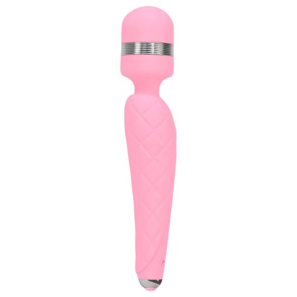 Pillow Talk Cheeky Wand - oppladbar massasjestav (rosa)