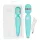 Pillow Talk Cheeky Wand - oppladbar massasjestav (turkis)