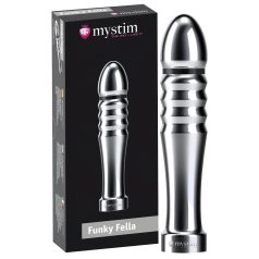 mystim Funky Fella - rillet elektro-dildo mystim Funky Fella - rillet elektro-dildo