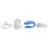 We-Vibe Match - vanntett, oppladbar parvibrator (blå)