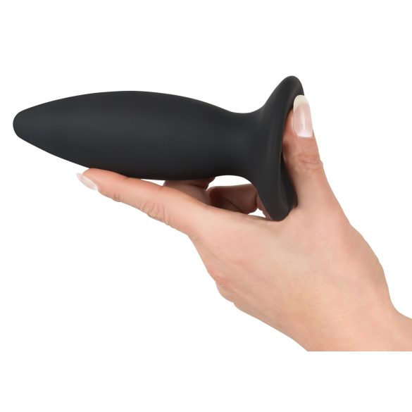 Black Velvet S - Oppladbar analvibrator for nybegynnere, liten (sort)