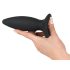 Black Velvet S - Oppladbar analvibrator for nybegynnere, liten (sort)