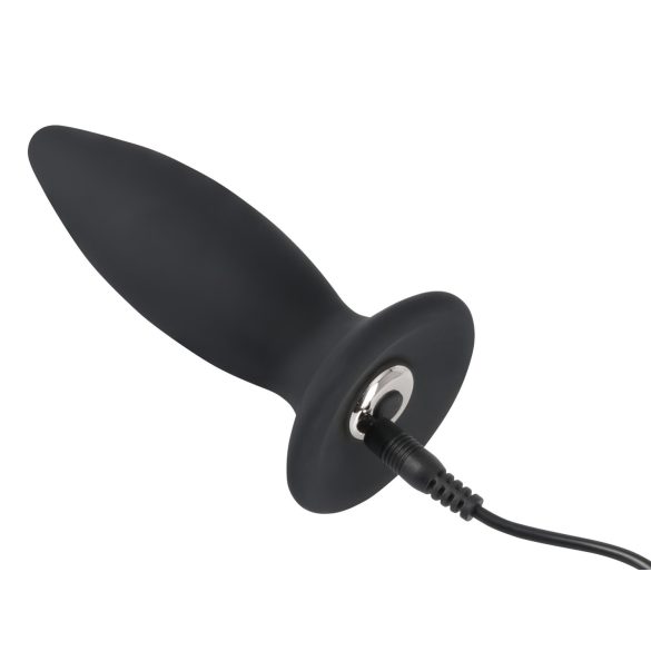 Black Velvet S - Oppladbar analvibrator for nybegynnere, liten (sort)