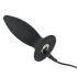 Black Velvet S - Oppladbar analvibrator for nybegynnere, liten (sort)