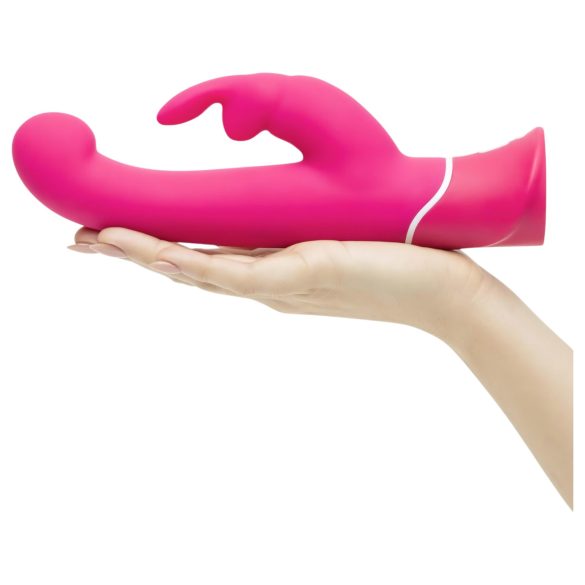 Happyrabbit G-punktvibrator – vanntett, med klitorisbue (rosa)