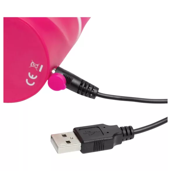 Happyrabbit G-punktvibrator – vanntett, med klitorisbue (rosa)
