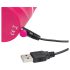 Happyrabbit G-punktvibrator – vanntett, med klitorisbue (rosa)