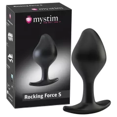 mystim Rocking Force S - elektro analt plugg - liten (svart)