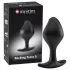 mystim Rocking Force S - elektro analt plugg - liten (svart)
