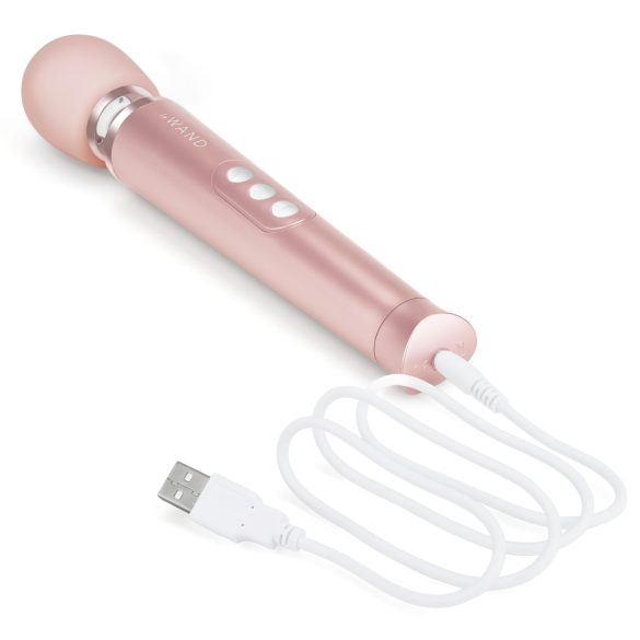 Le Wand Petite - eksklusiv massasjevibrator (rose-gull)