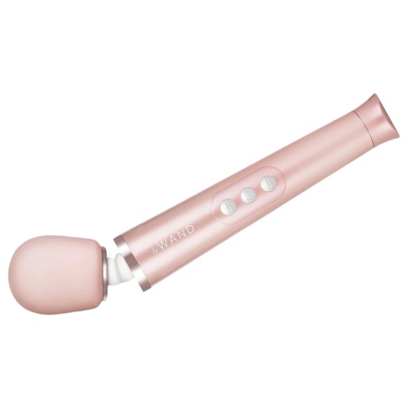 Le Wand Petite - eksklusiv massasjevibrator (rose-gull)