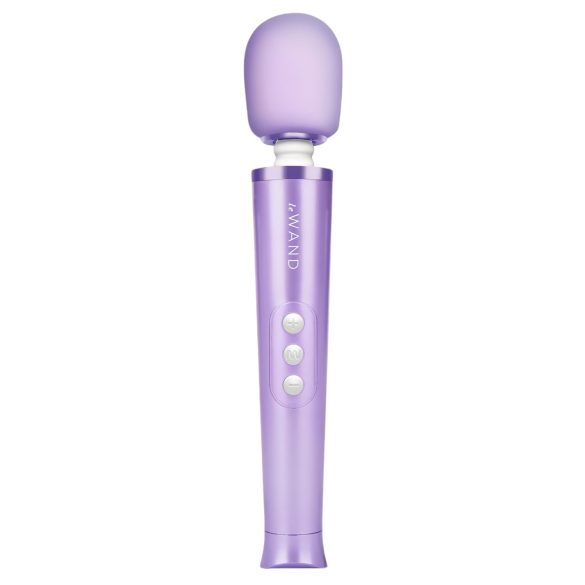 Le Wand Petite - eksklusiv, oppladbar massasjevibrator (lilla)