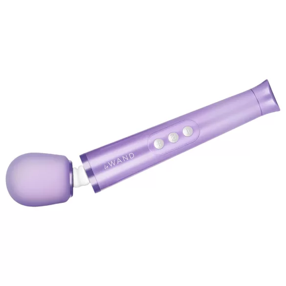 Le Wand Petite - eksklusiv, oppladbar massasjevibrator (lilla)