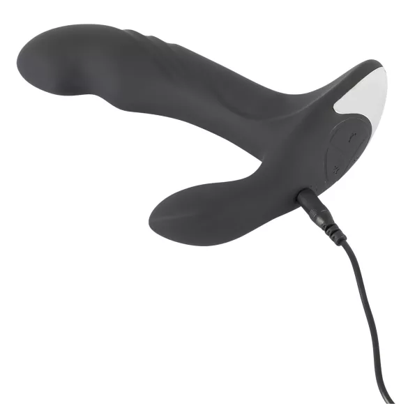 Rebel - roterende perleprostata massasjevibrator (svart)