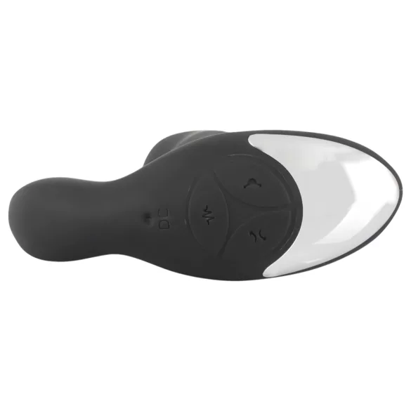 Rebel - roterende perleprostata massasjevibrator (svart)