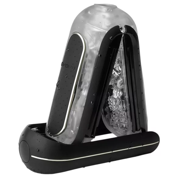 TENGA Flip Zero - vibrerende onanimaskin (svart)