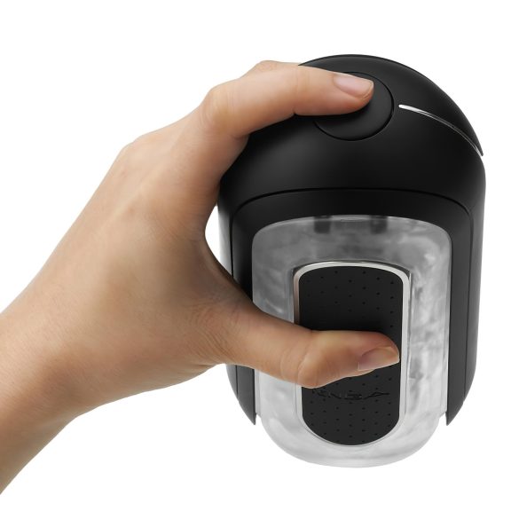 TENGA Flip Zero - vibrerende onanimaskin (svart)