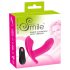 SMILE Trusevibrator - oppladbar, trådløs og rosa