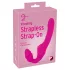 You2Toys - Double2Teaser - påsettbar vibrator uten feste/rem (rosa)