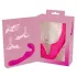 You2Toys - Double2Teaser - påsettbar vibrator uten feste/rem (rosa)