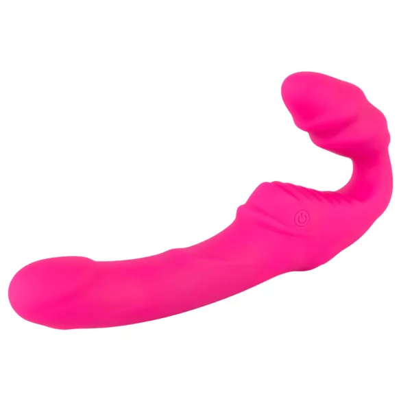 You2Toys - Double2Teaser - påsettbar vibrator uten feste/rem (rosa)