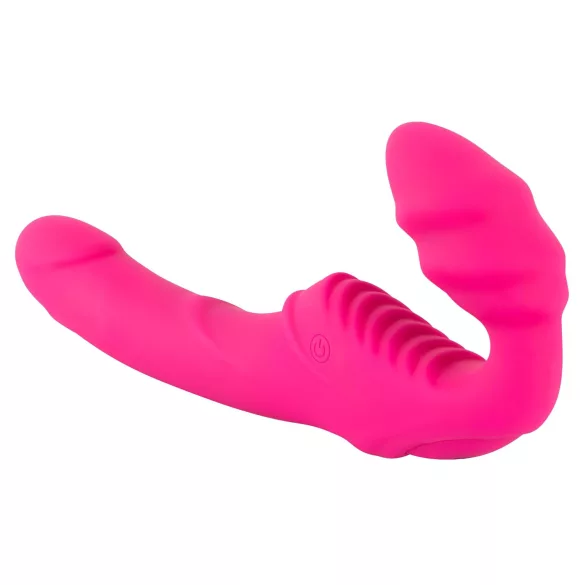 You2Toys - Double2Teaser - påsettbar vibrator uten feste/rem (rosa)
