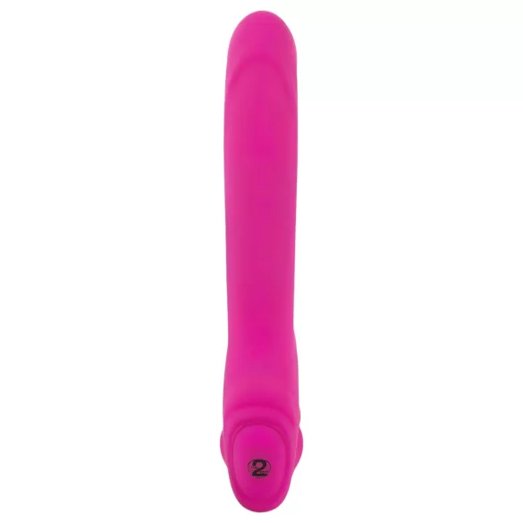 You2Toys - Double2Teaser - påsettbar vibrator uten feste/rem (rosa)