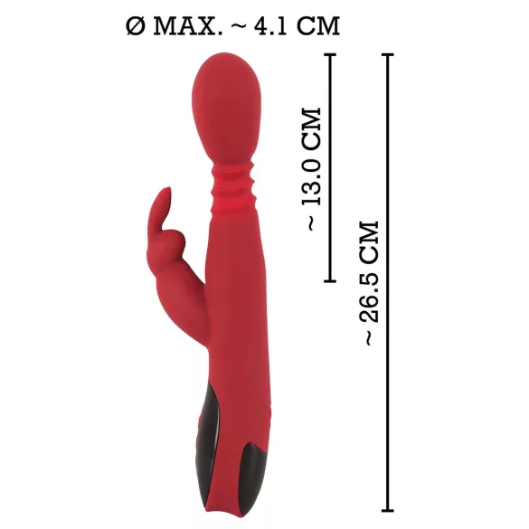 You2Toys Massasjestav - Varmende G-punktvibrator (rød)