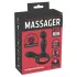 You2Toys Massasjestav - roterende og oppvarmende prostata vibrator (svart)