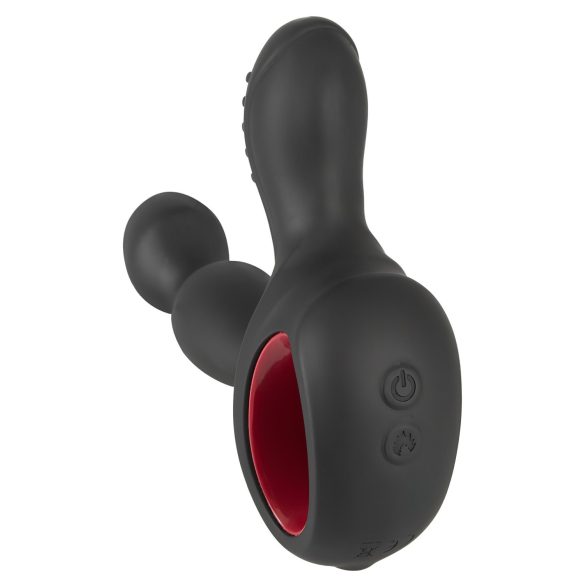 You2Toys Massasjestav - roterende og oppvarmende prostata vibrator (svart)