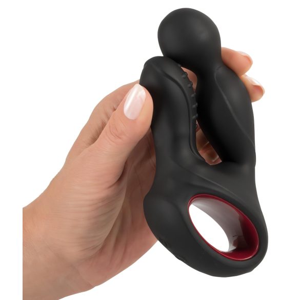 You2Toys Massasjestav - roterende og oppvarmende prostata vibrator (svart)