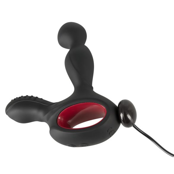 You2Toys Massasjestav - roterende og oppvarmende prostata vibrator (svart)