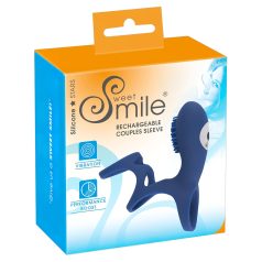 SMILE Par - oppladbar, vibrerende penisring (blå) SMILE Par - oppladbar, vibrerende penisring (blå)