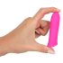 SMILE Power Bullet - oppladbar, ekstra kraftig mini-vibrator (rosa)
