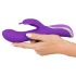 SMILE Roterende Turbo - klitorisvibrator med arm (lilla)
