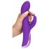 SMILE Roterende Turbo - klitorisvibrator med arm (lilla)