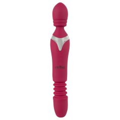 Javida Thrusting - 3-i-1 massasjevibrator (rød)