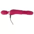 Javida Thrusting - 3-i-1 massasjevibrator (rød)