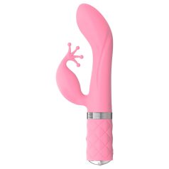   Pillow Talk Kinky - Oppladbar, 2-motors G-punkt-vibrator (rosa)