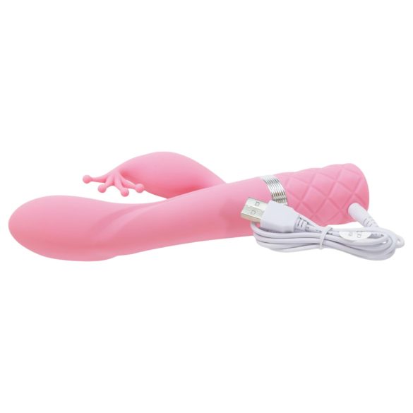 Pillow Talk Kinky - Oppladbar, 2-motors G-punkt-vibrator (rosa)